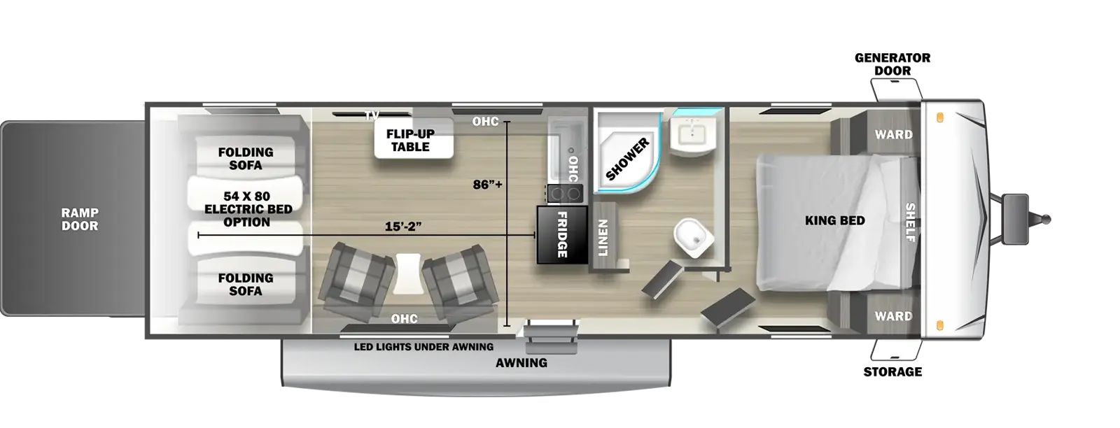 2750SRX Floorplan Image